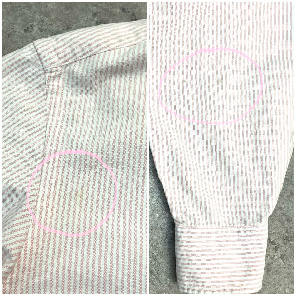 폴로 랄프로렌 스트라이프 셔츠 핑크 95 #csz3086 상품이미지6