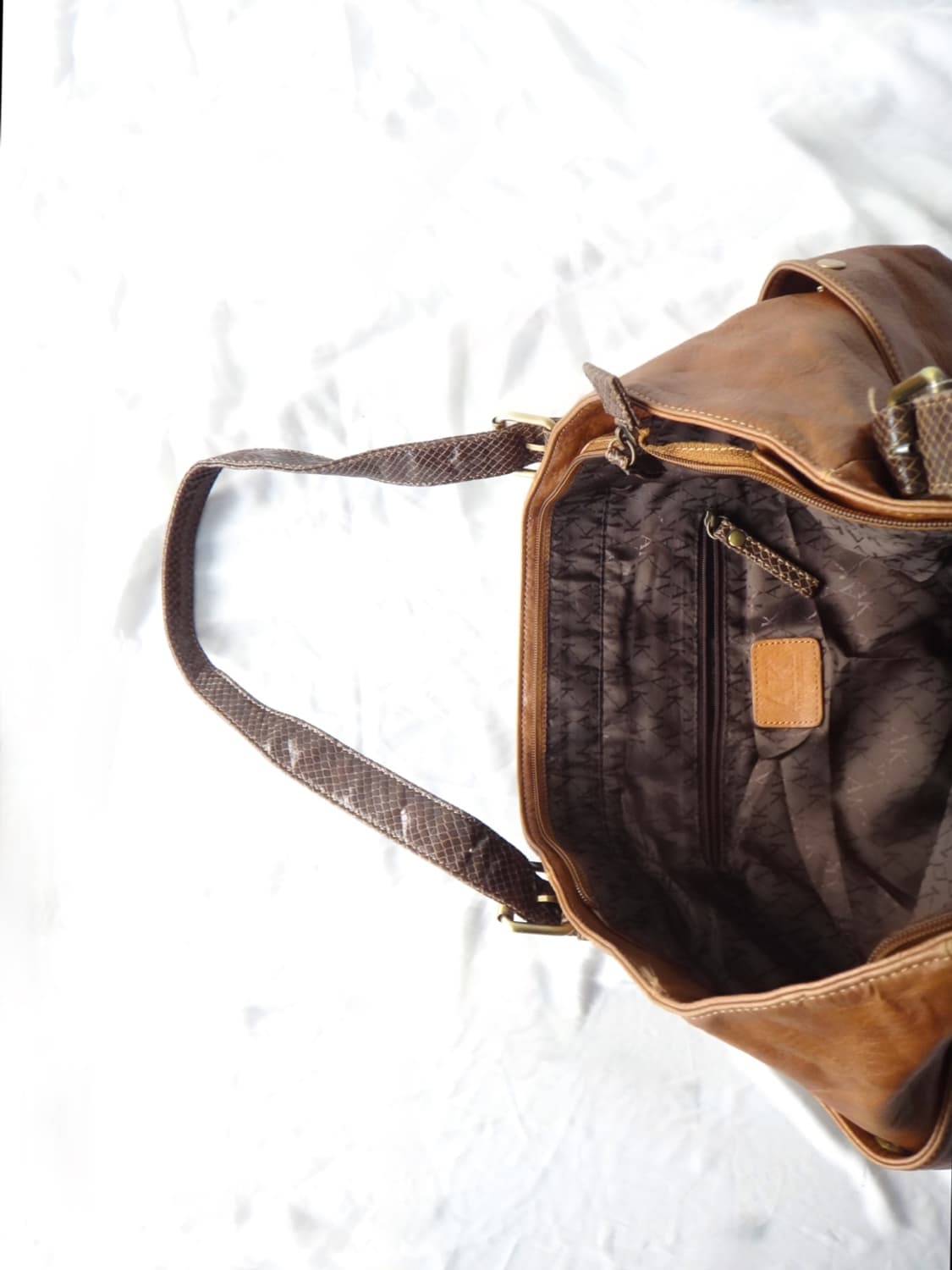 ANNE KLEIN crack leather shoulder bag  상품이미지5