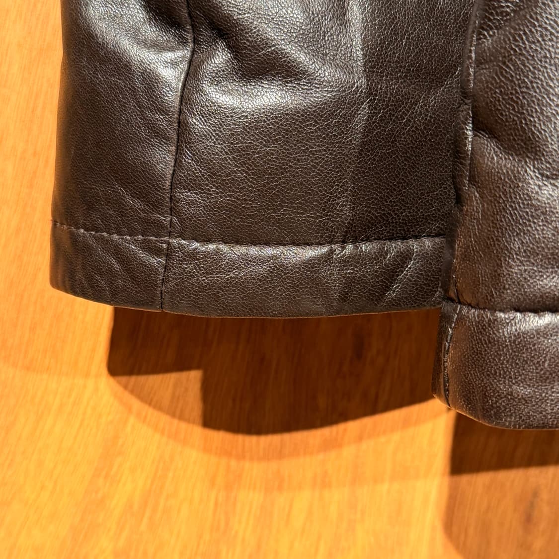 오야니 남성 램스킨 구스다운 패딩 100 양가죽 자켓 상품이미지8