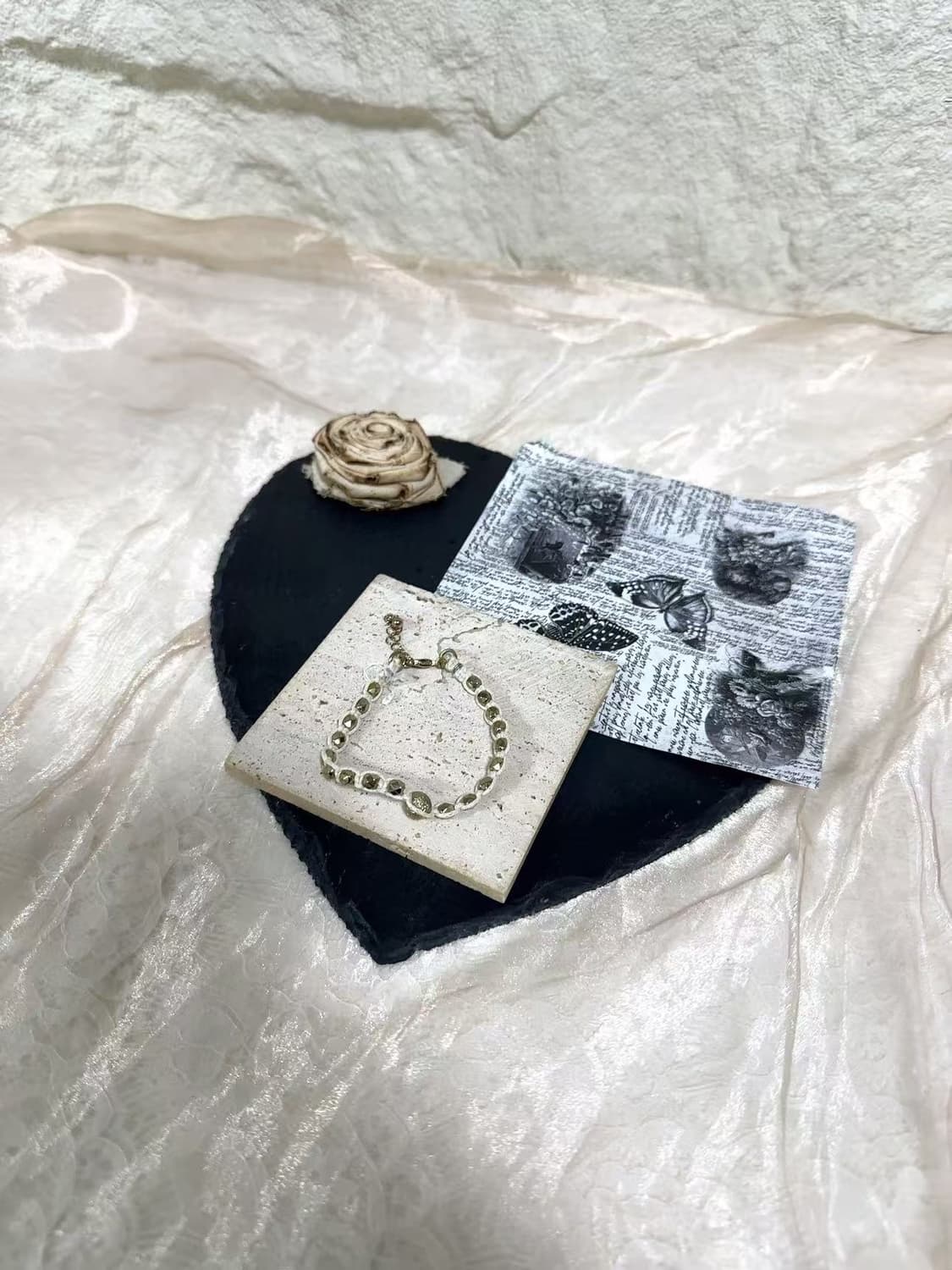 빈티지 보헤미안 메탈 짜임 팔찌 상품이미지1