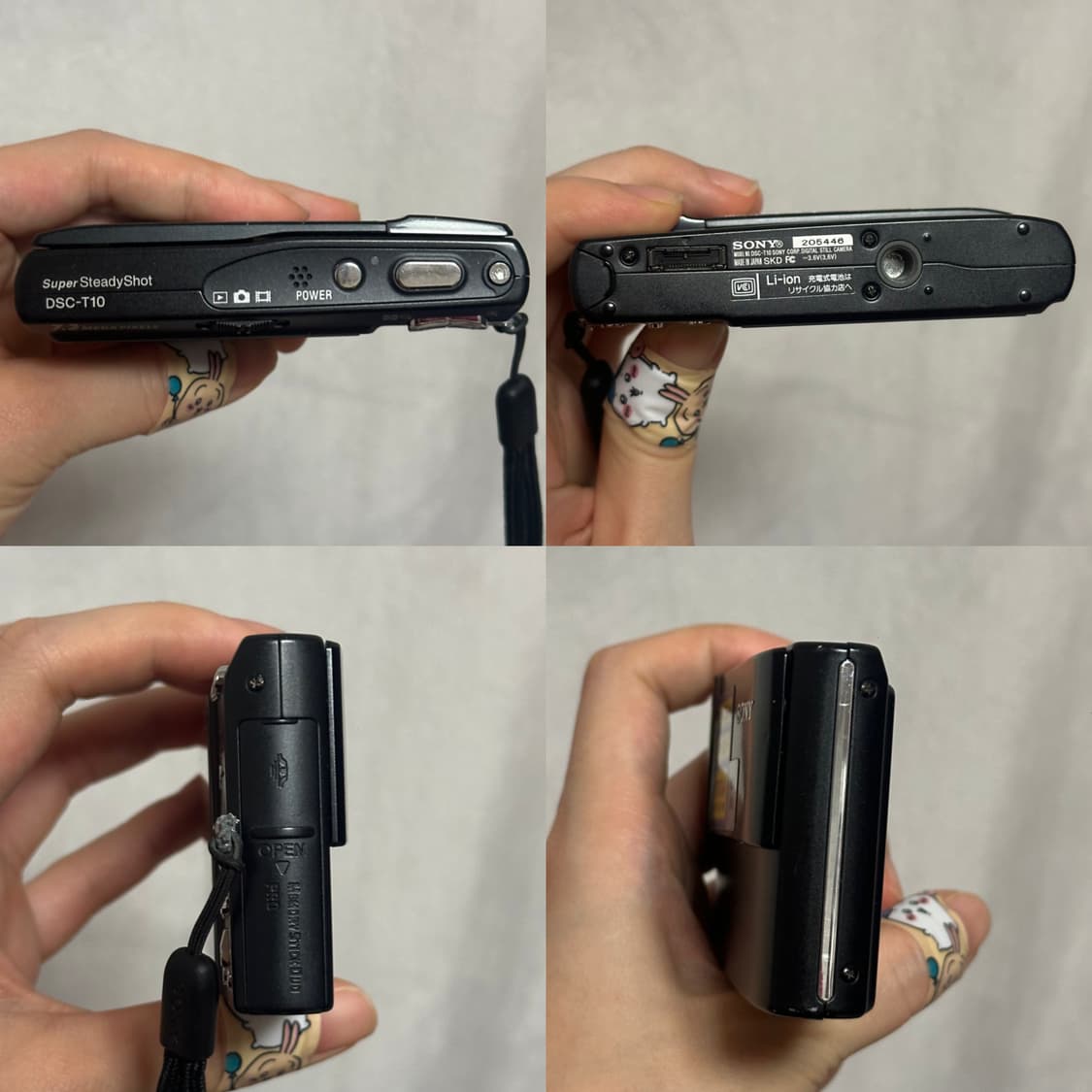 Sony cybershot dsc-t10 풀박스 빈티지 디카 (작례O) 상품이미지4