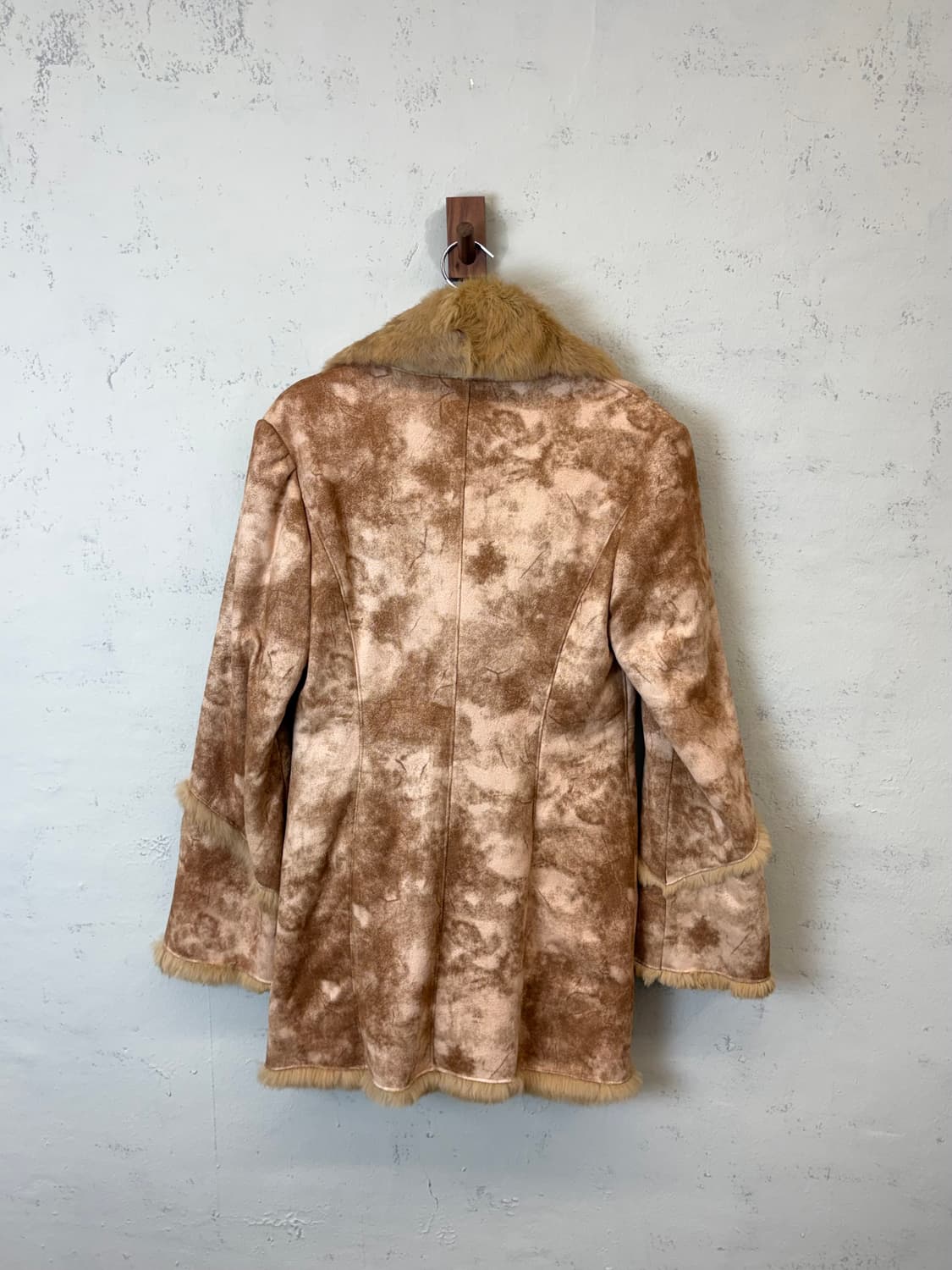 JPN 빈티지 래빗 퍼 무스탕 더플 자켓 상품이미지2