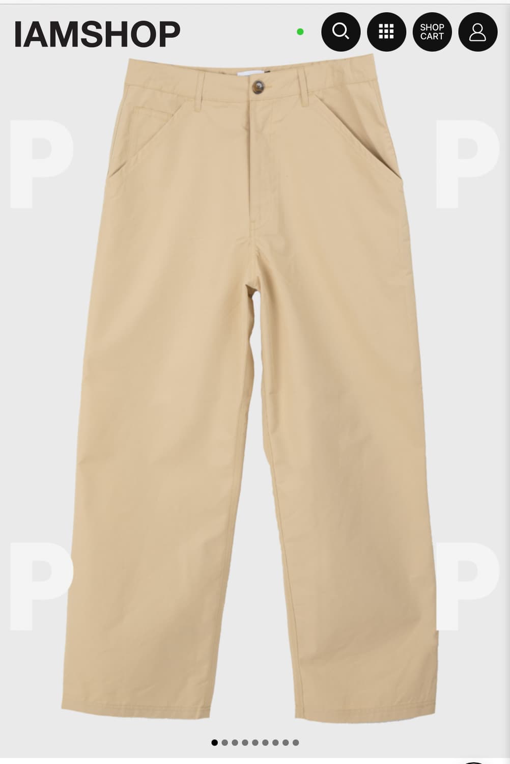 POP TRADING COMPANY WORKER PANT  상품이미지1