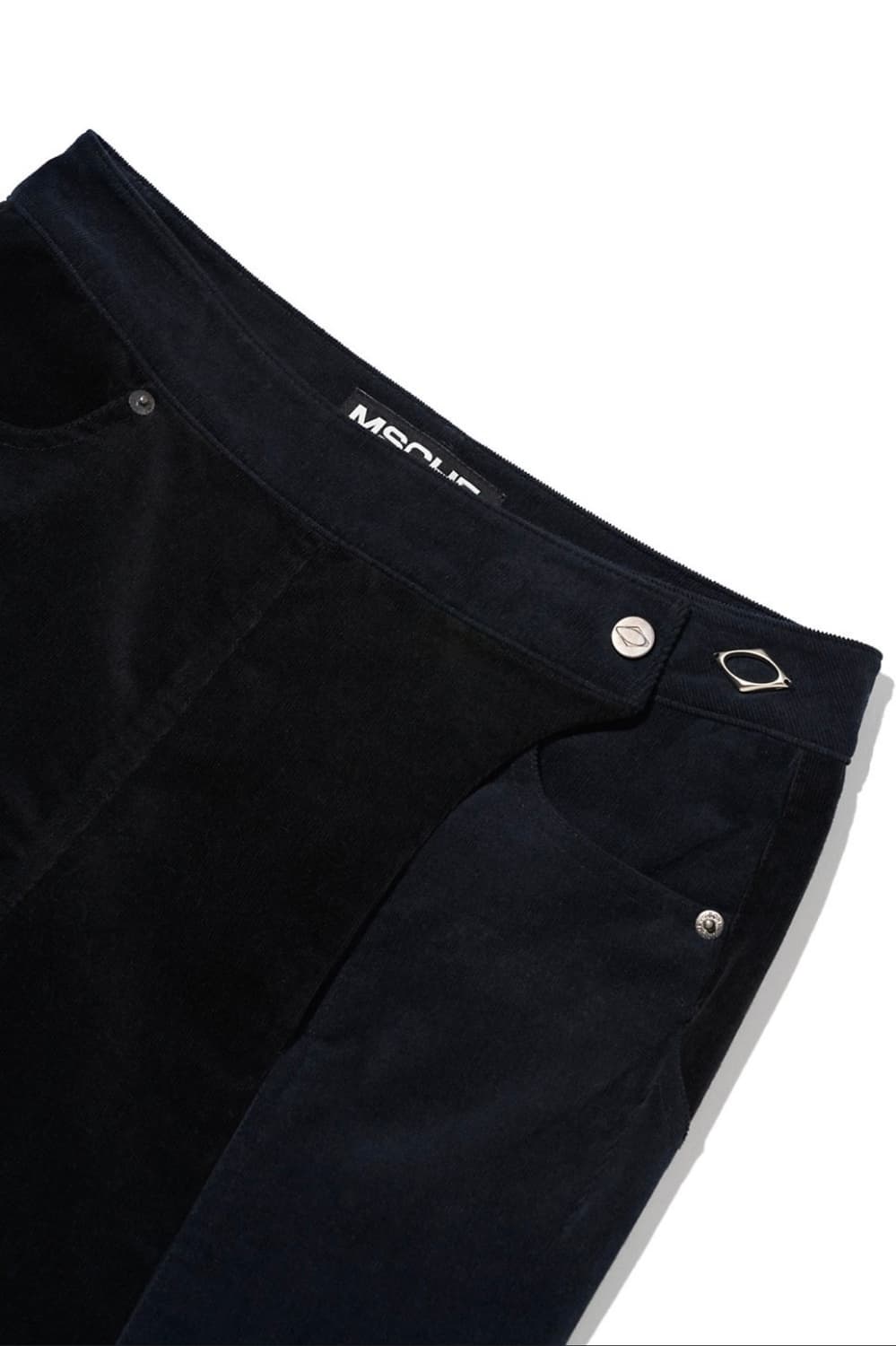 미스치프 코듀로이 부츠컷 블랙 상품이미지3