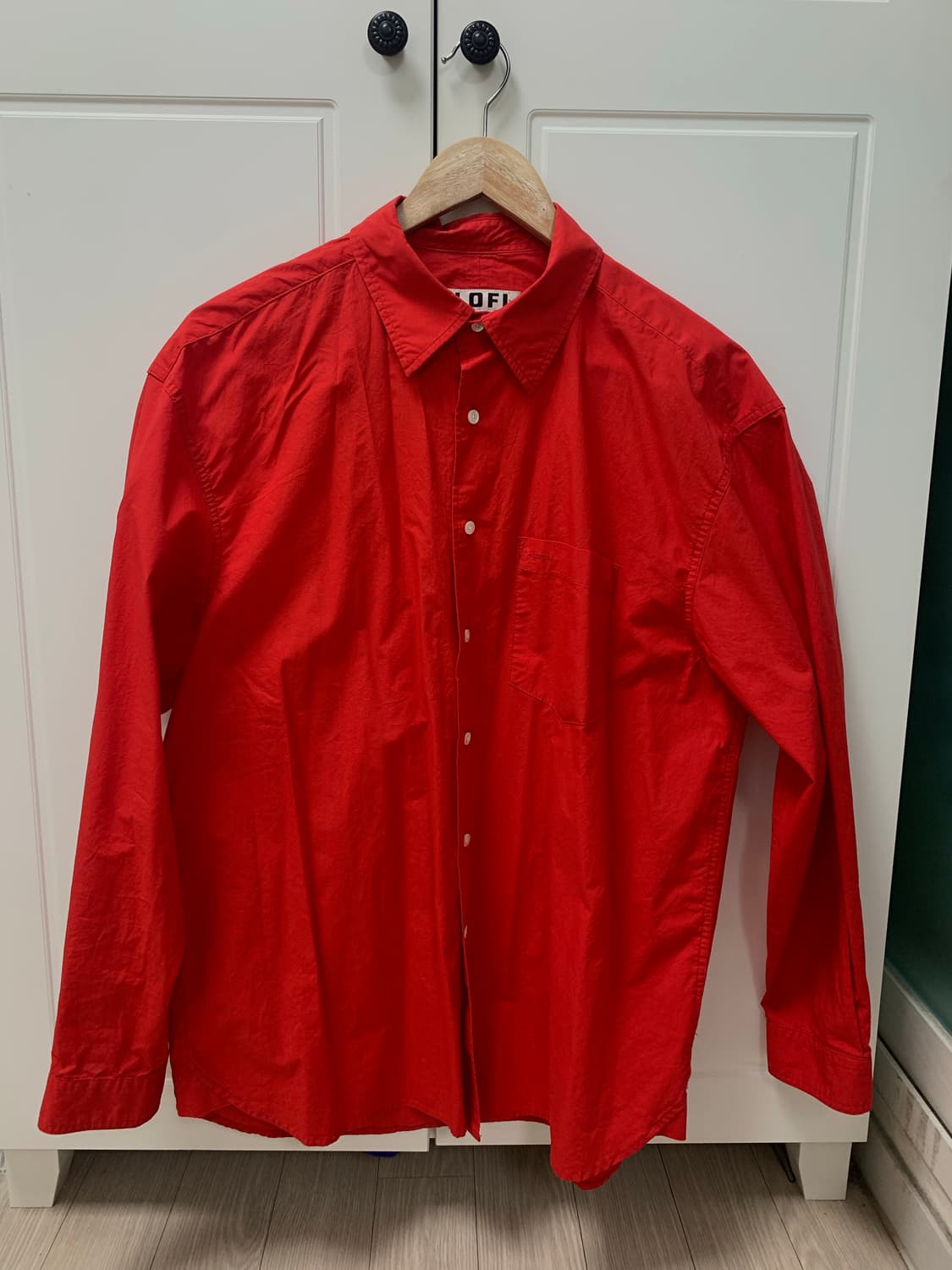 LOFI 레드셔츠 상품이미지1