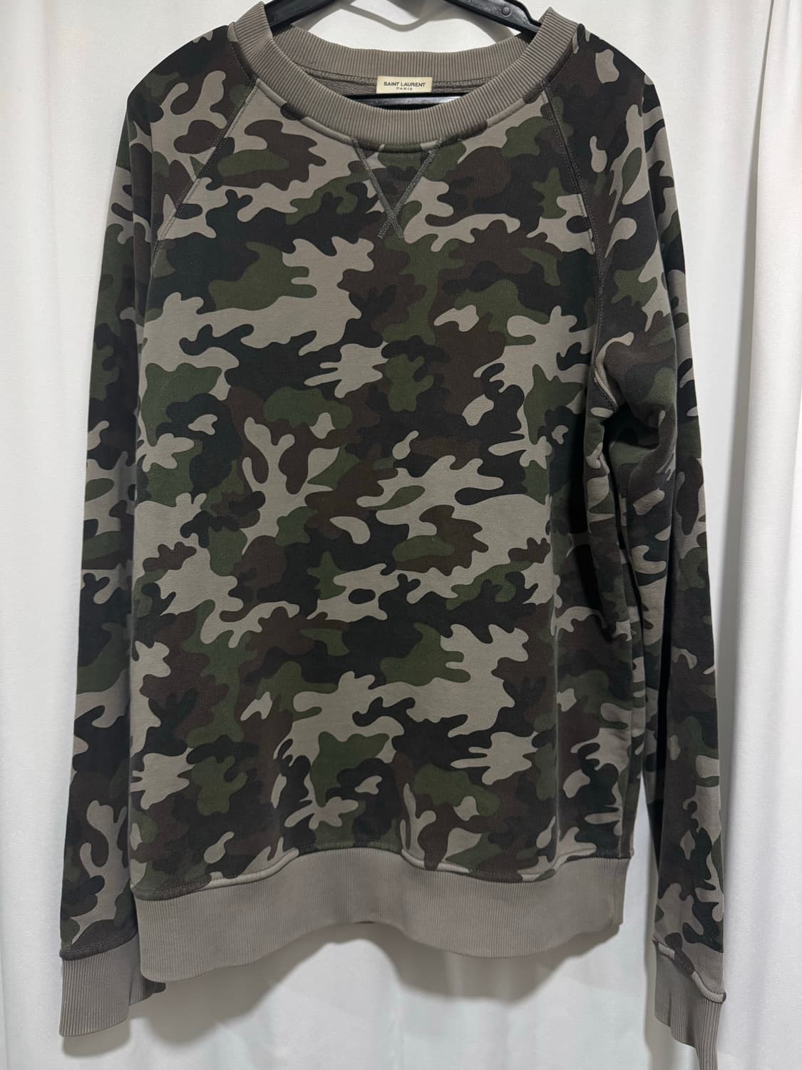 생로랑 카모 맨투맨 L 상품이미지2