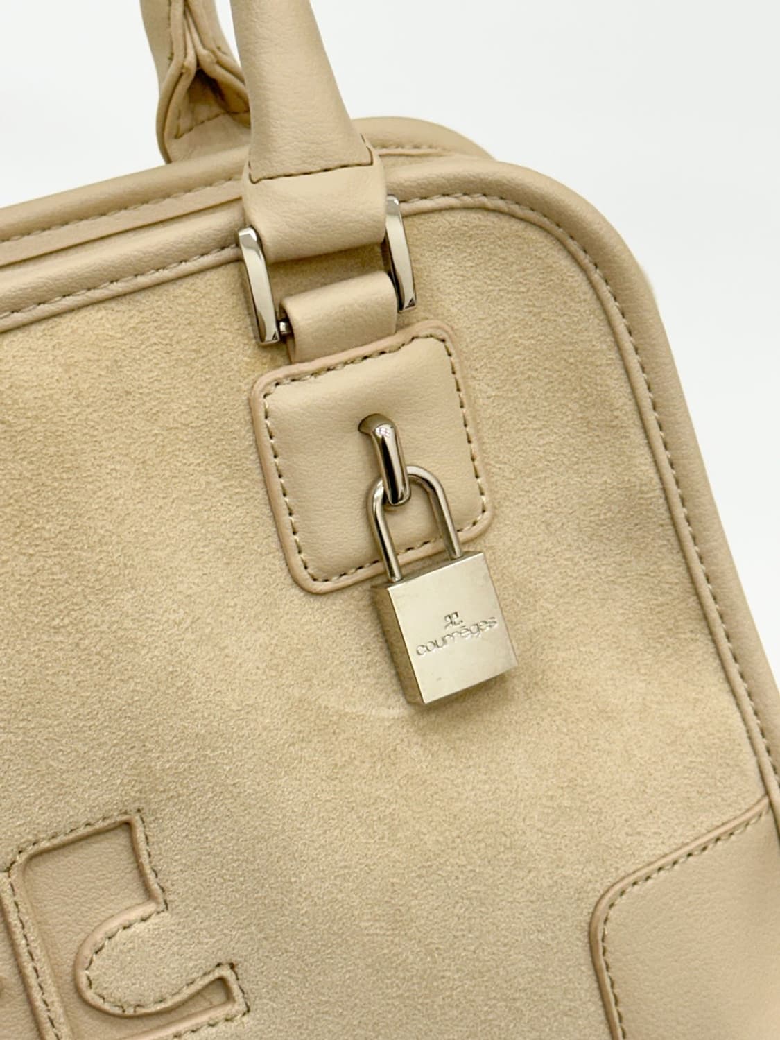 courreges / 꾸레쥬 스웨이드 핸드백  상품이미지5