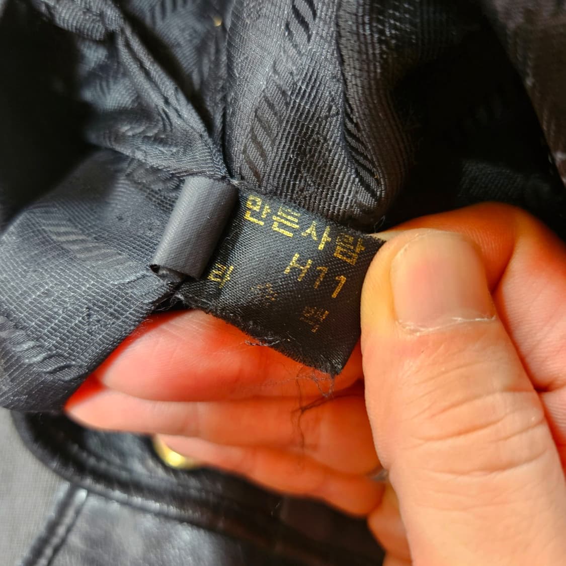 발렌시아가 빈티지 국내 라이센스 BB 가죽 퀄트 미니 백팩 상품이미지9