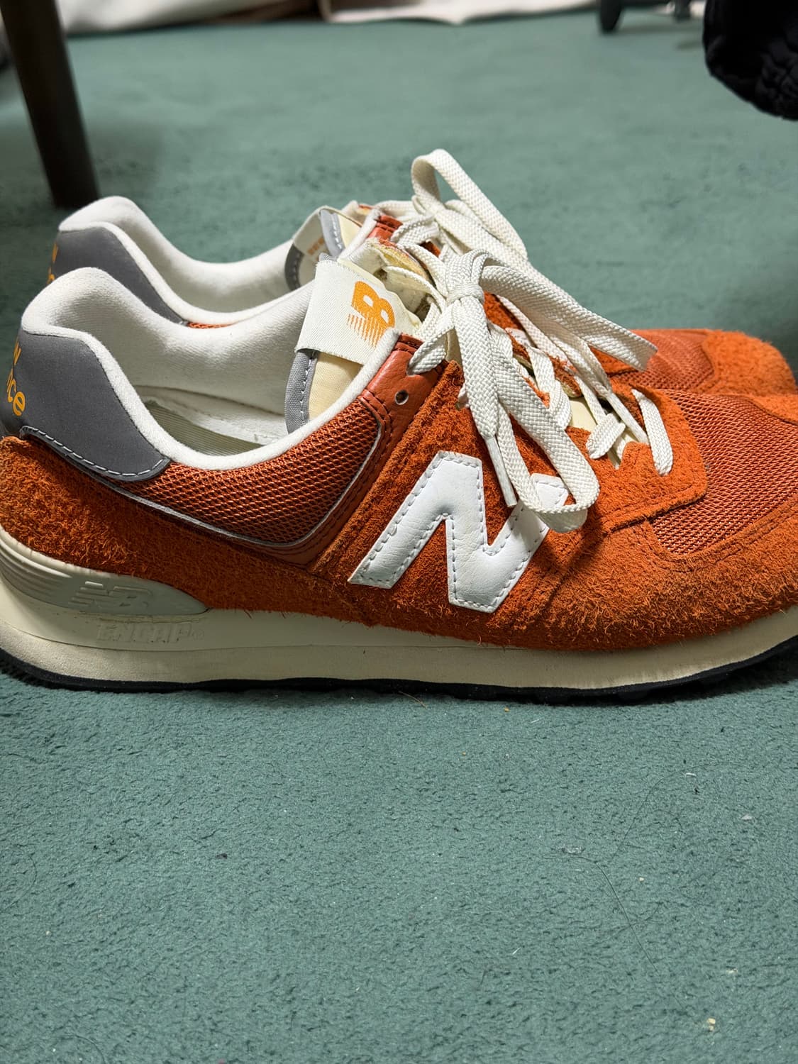 270) 뉴발란스 574 헤리티지 오렌지 단품 상품이미지4