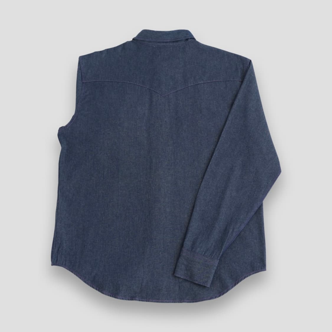 인디고 데님 웨스턴 셔츠 엑스라지 상품이미지3