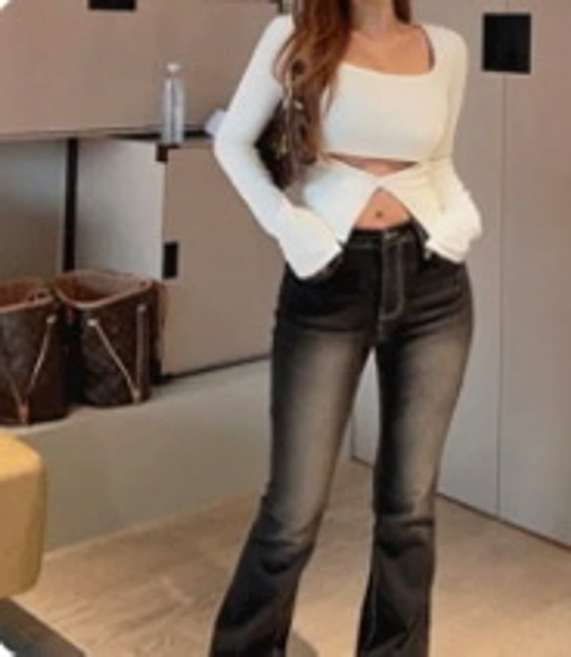 히프나틱 반하이 부츠컷 팬츠 상품이미지1