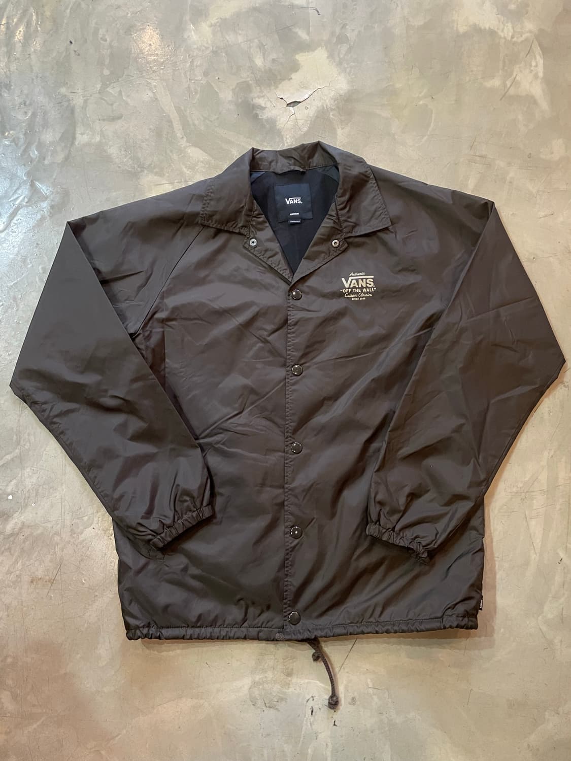 반스 코치 자켓 다크 브라운 M 상품이미지3