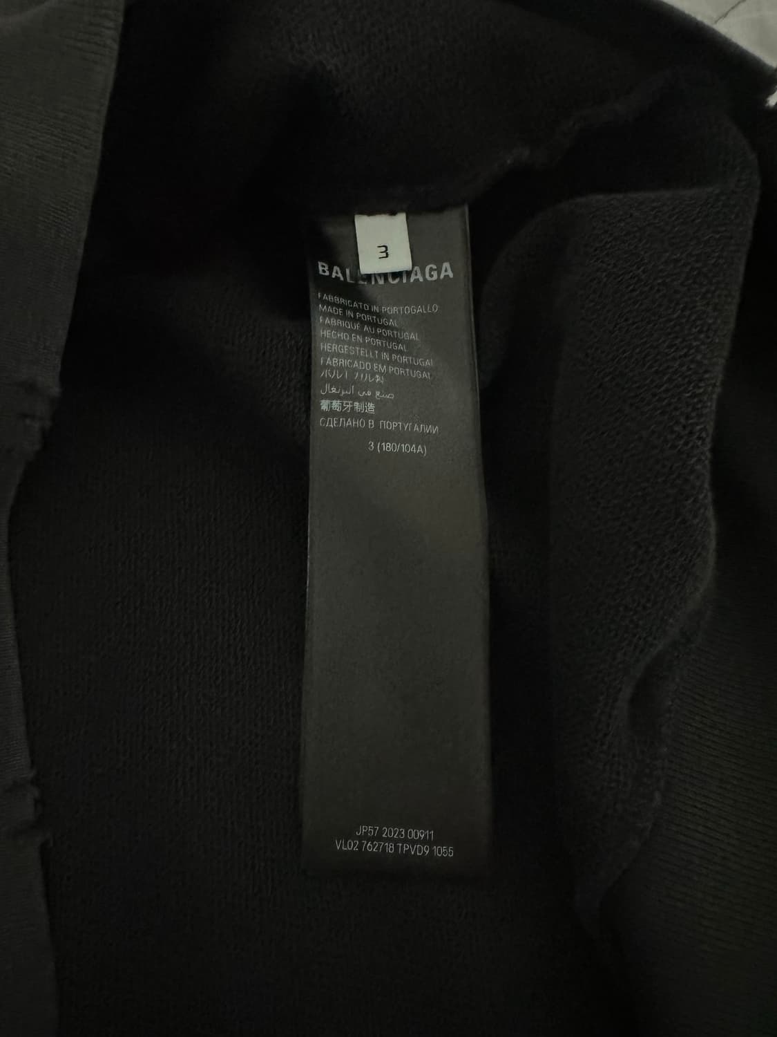 발렌시아가 피어싱 맨투맨 상품이미지4