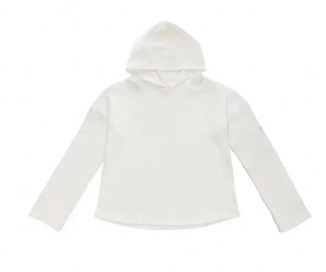 지초이 컴포트 23-006 와플 후디 상품이미지1