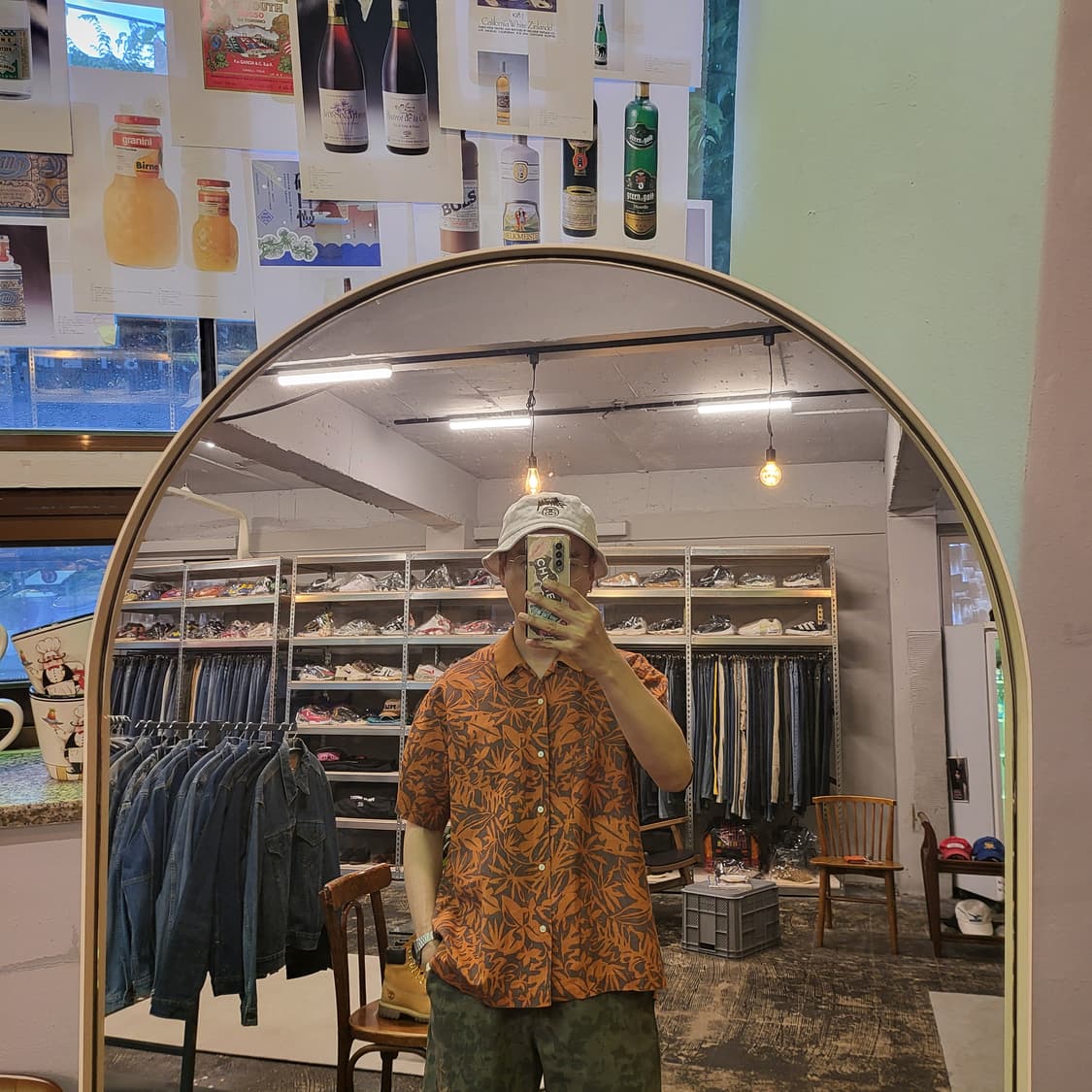제이 프레스 셔츠 (M) 상품이미지2
