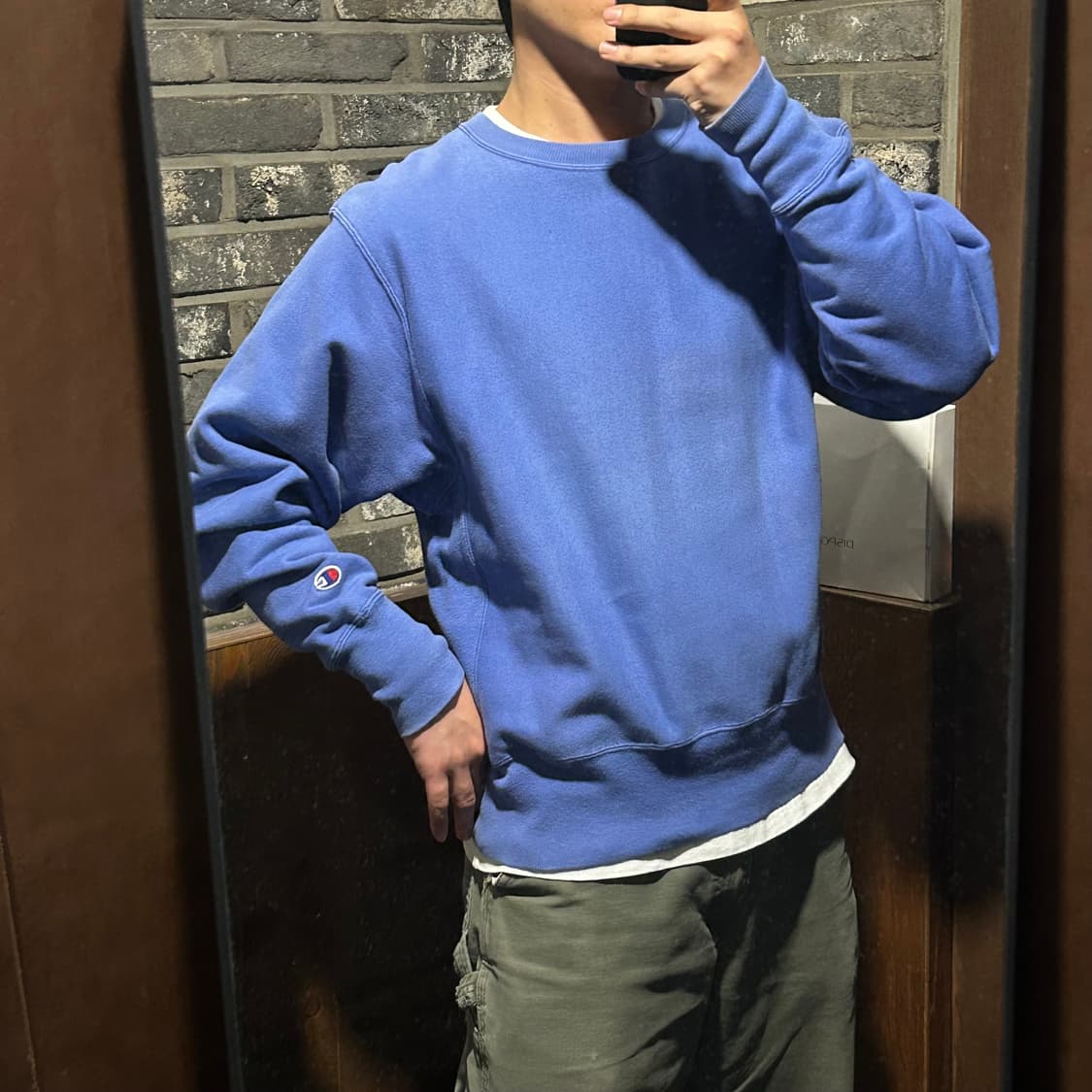 M) 챔피온 리버스위브 90s 빈티지 스웻 맨투맨 상품이미지9