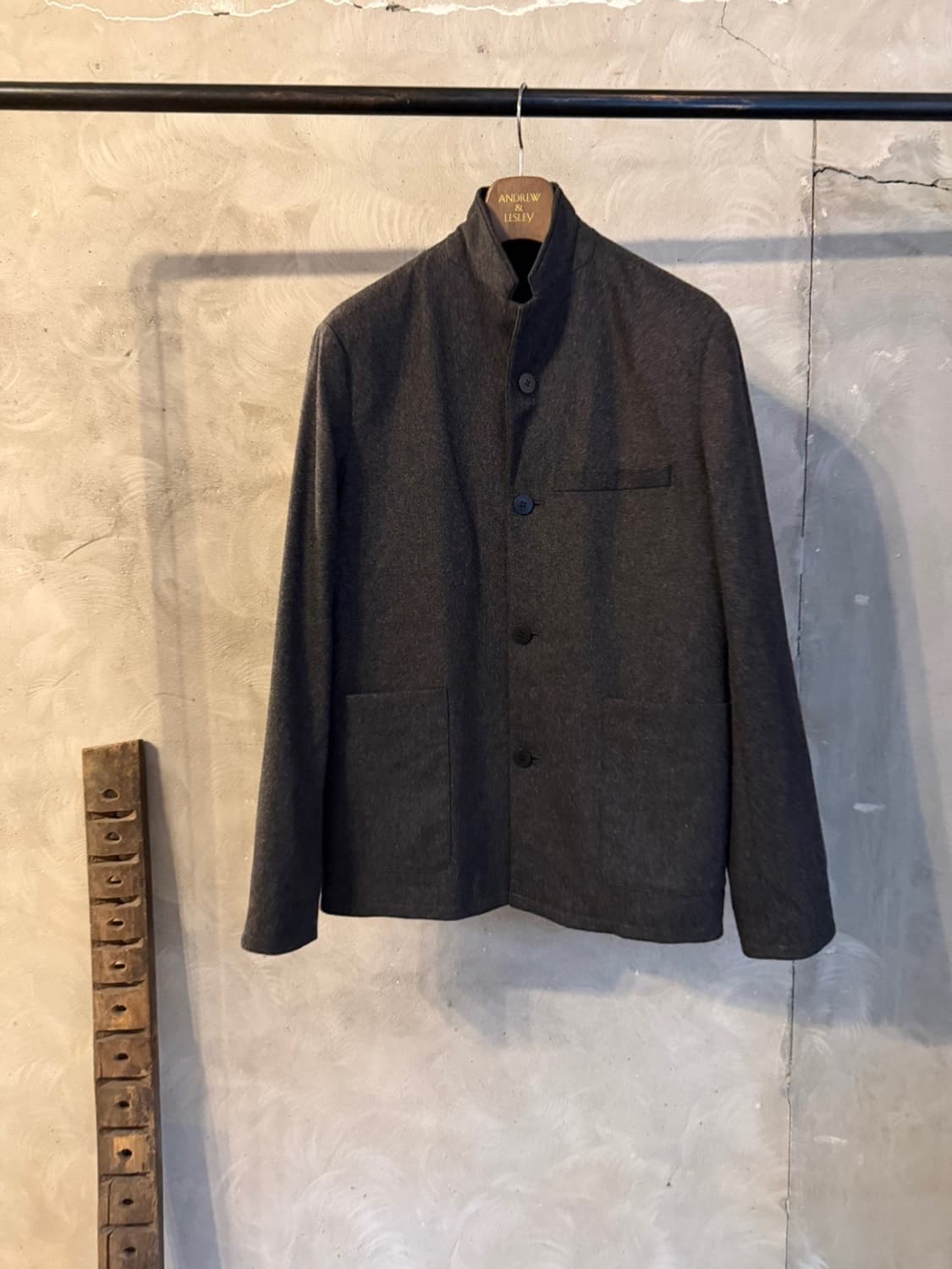 COS 코스 플란넬 자켓 슬림100 상품이미지3