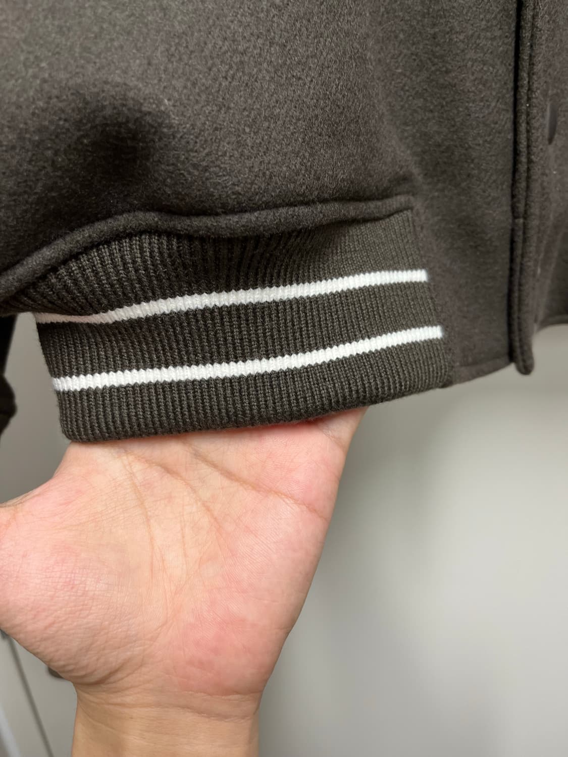 브라운야드 스타디움 바시티 자켓 Brown  1 상품이미지4