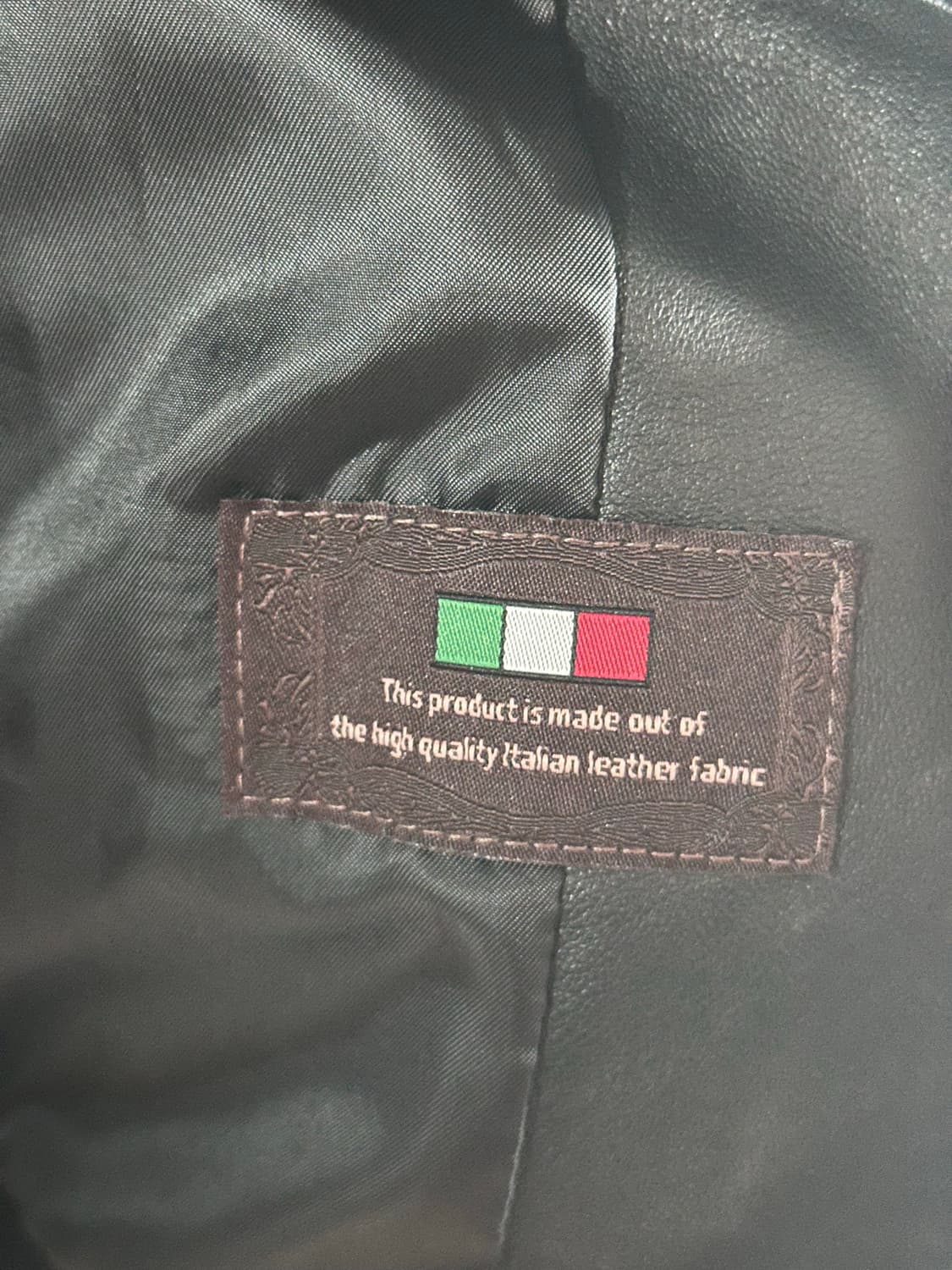 리얼 레더 자켓 이태리가죽 상품이미지5