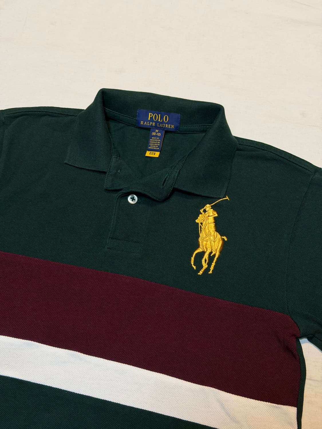 폴로 랄프로렌 빅포니 치프키프 반팔 카라티 딥그린 상품이미지2