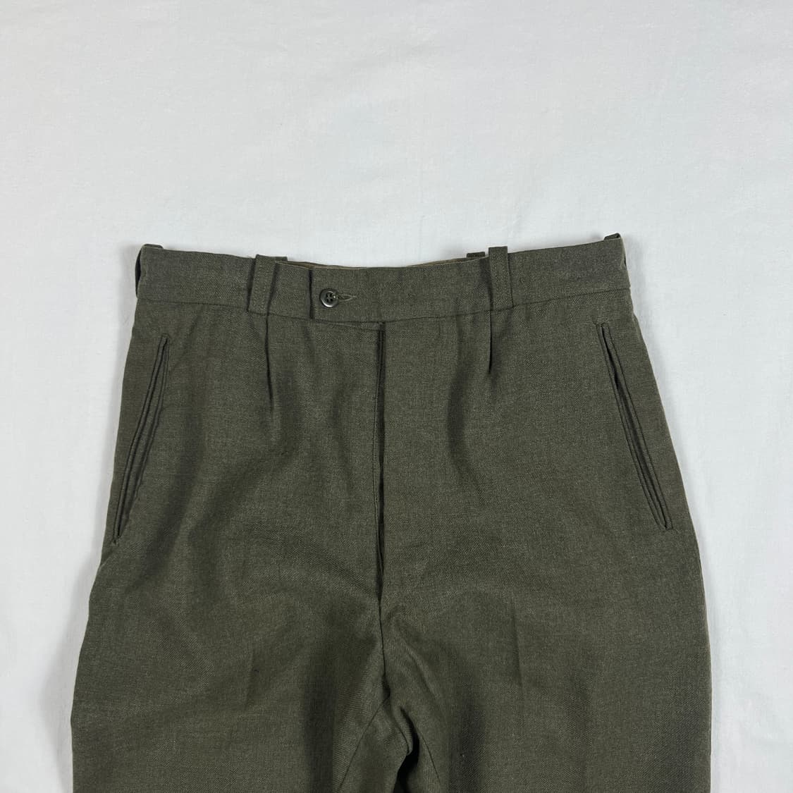 70’s belgian army 울 팬츠 바지 상품이미지2