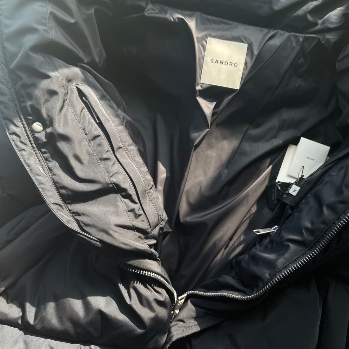 [M] 산드로 푸퍼 패딩 자켓 다크네이비 상품이미지3