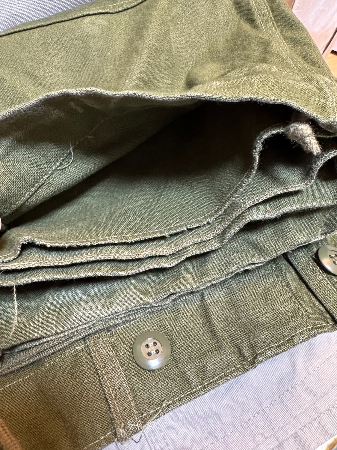 레어 67년도 캐나다군 밀리터리 팬츠 상품이미지3