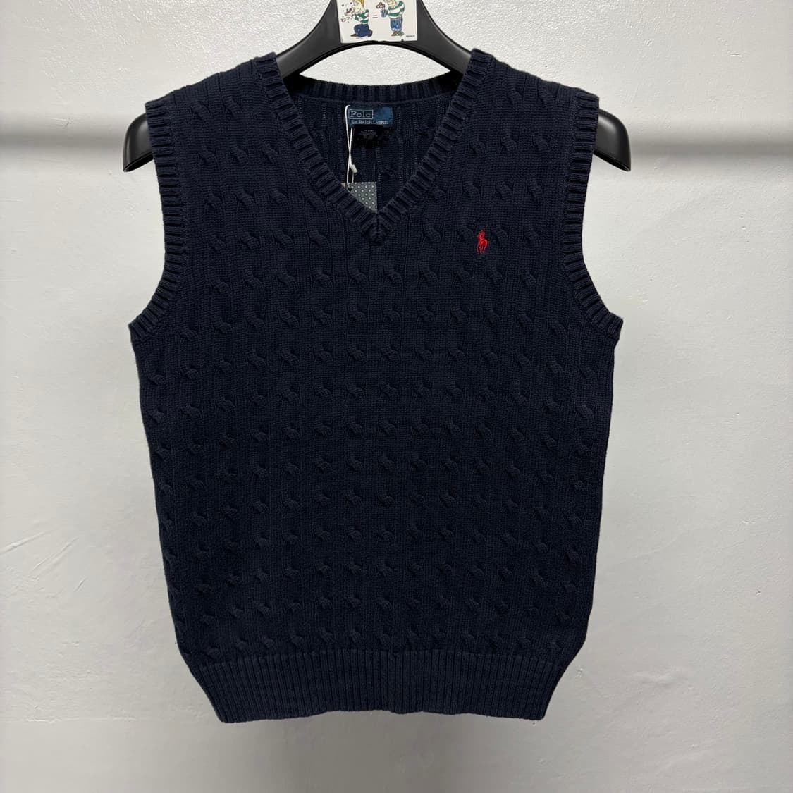 폴로 랄프로렌 브이넥 니트 베스트 2 상품이미지1