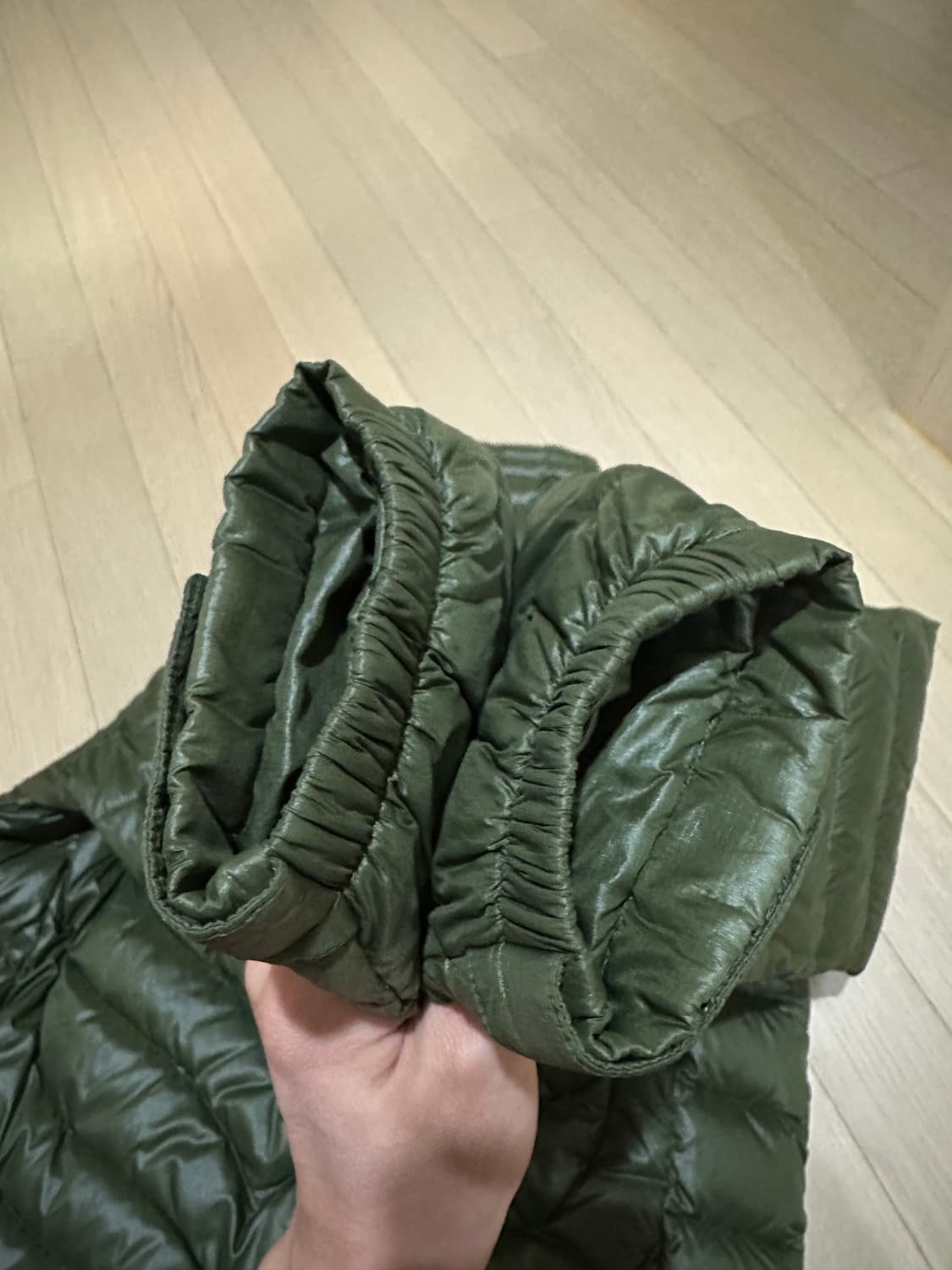 아이더 경량패딩 구스다운 M(95) 상품이미지4