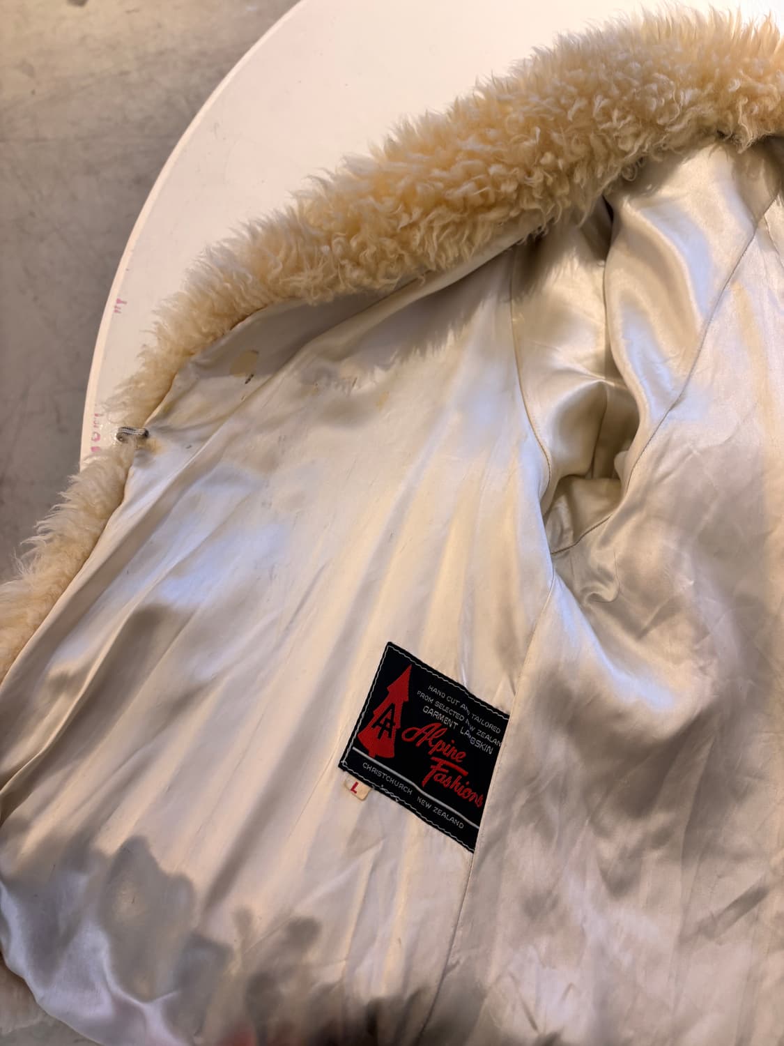 Maison Heritage Long Shearling Coat 상품이미지9