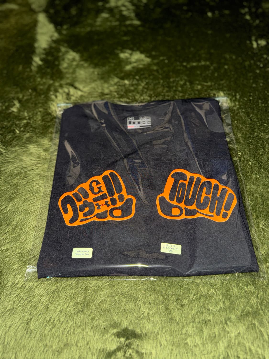 요미우리 자이언츠 언더아머 히트기어 티셔츠 블랙 상품이미지10