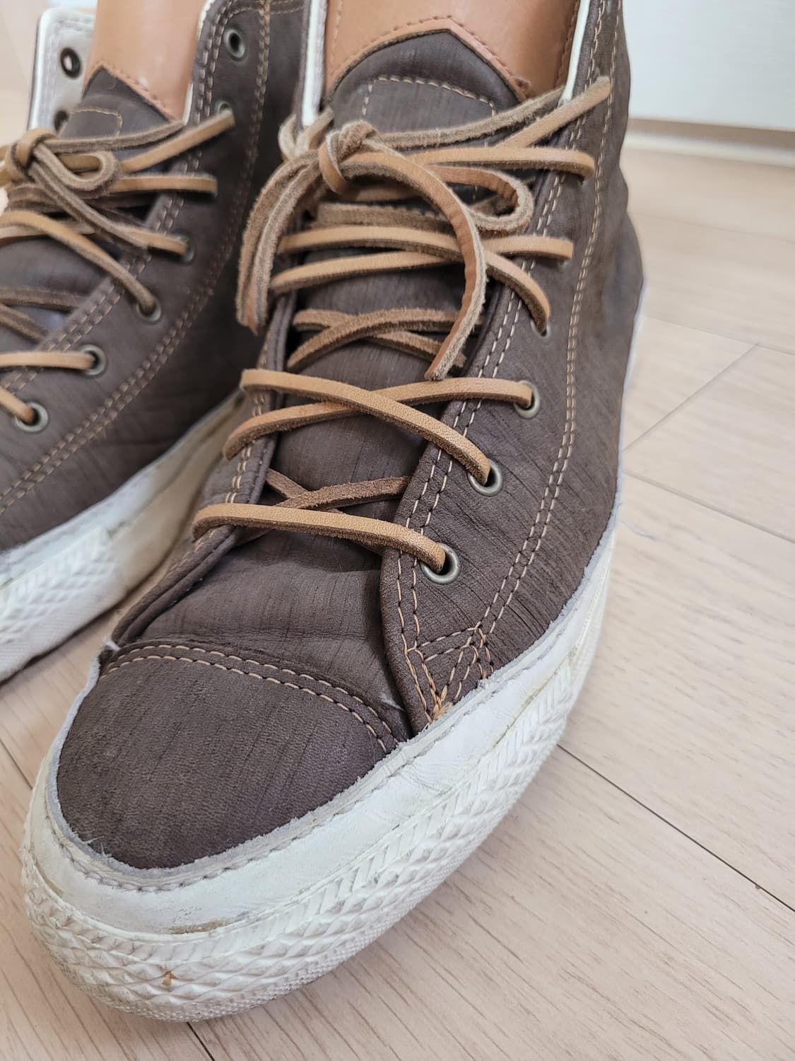 컨버스 Converse 척테일러 홀레더 하이탑 280 브라운 상품이미지5