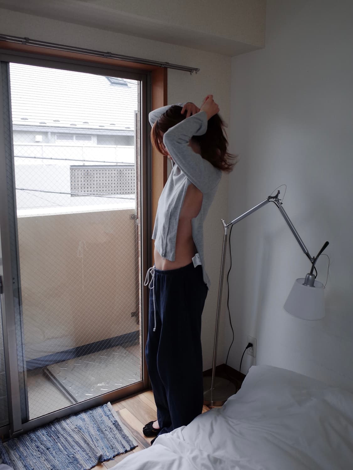 꼼데가르송 사이드지퍼 슬리브탑 상품이미지1