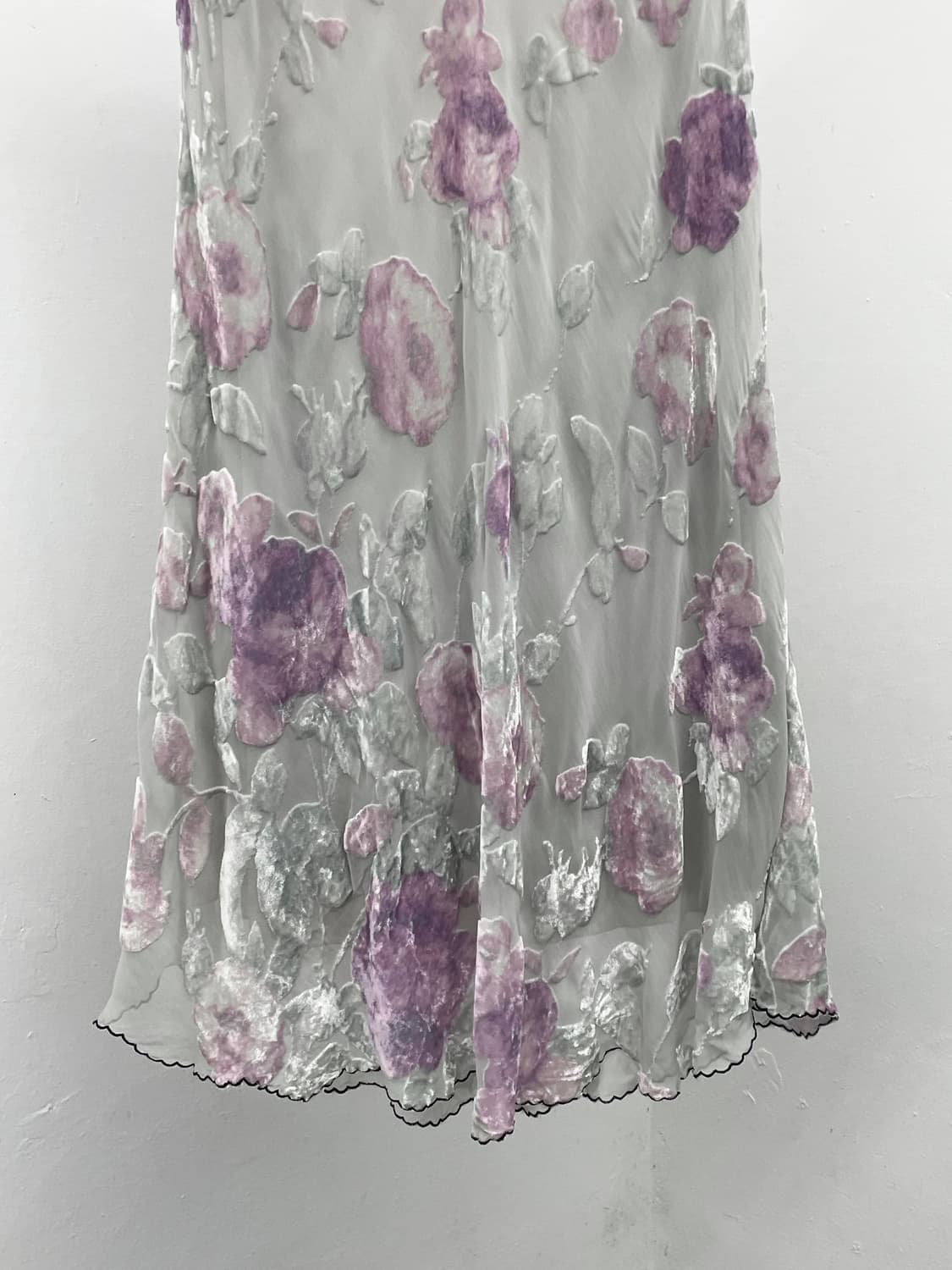 안나모리나리 페어리 실크 플로럴 스커트 *레어 상품이미지3