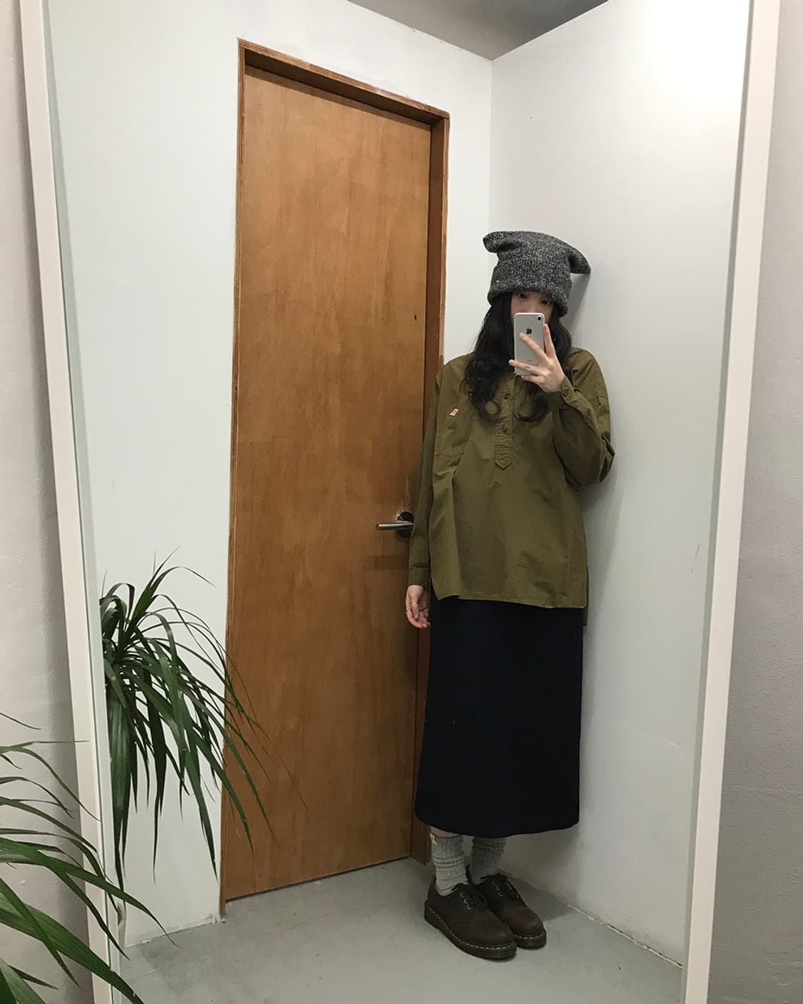 단톤 DANTON Cotton Pullover Shirt 상품이미지3