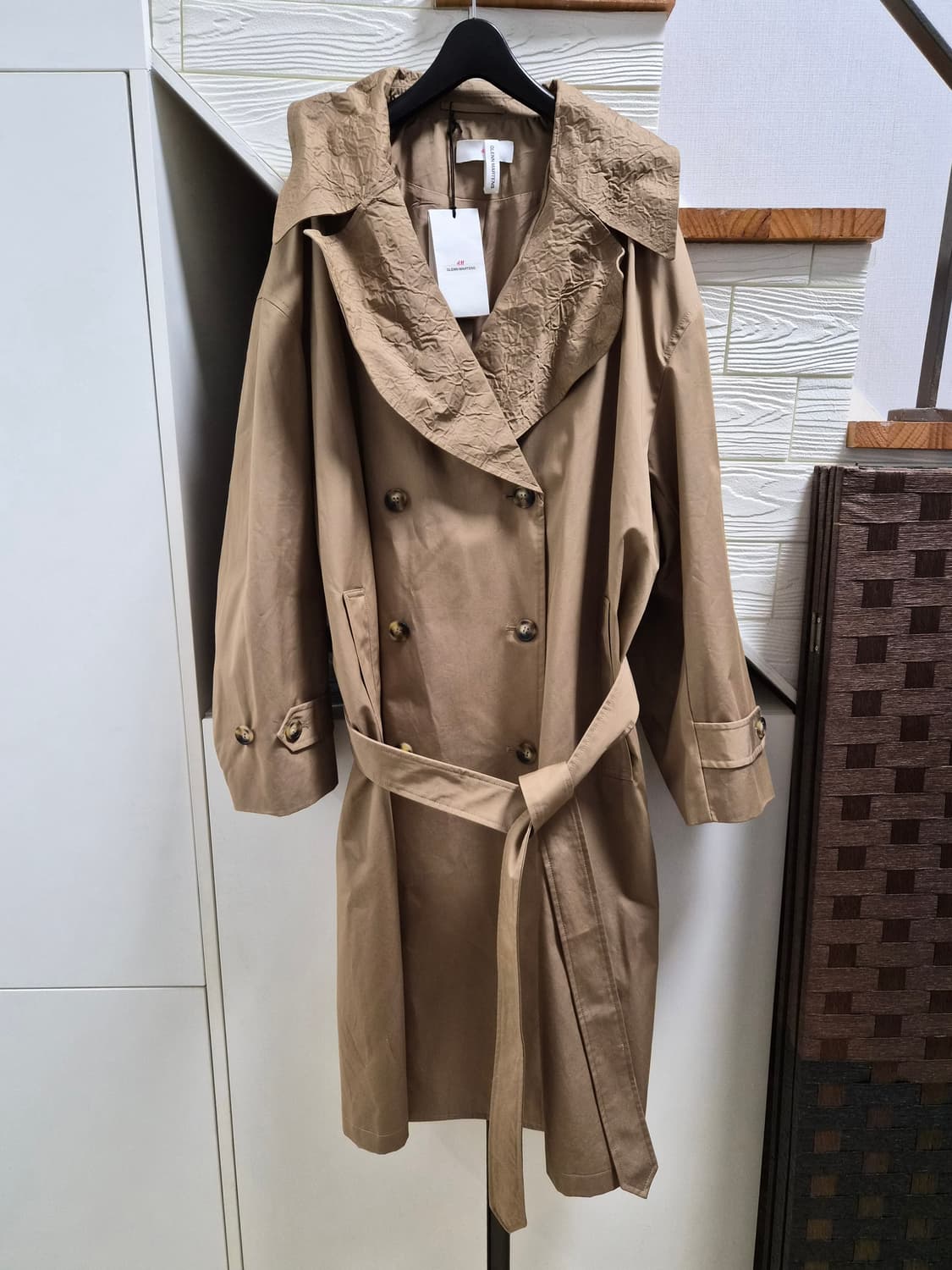 (새상품)H&M 글렌마틴스 트렌치코트 XL 상품이미지4