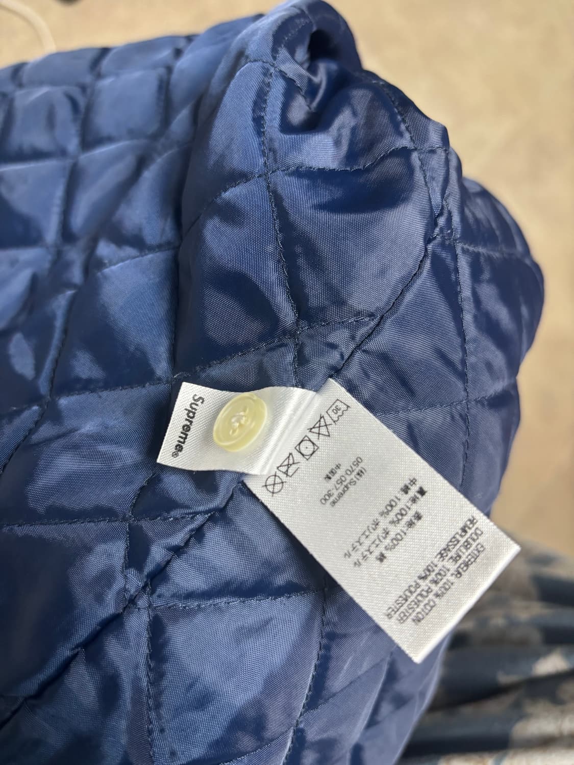 18aw 슈프림 퀼팅 셔츠 상품이미지4