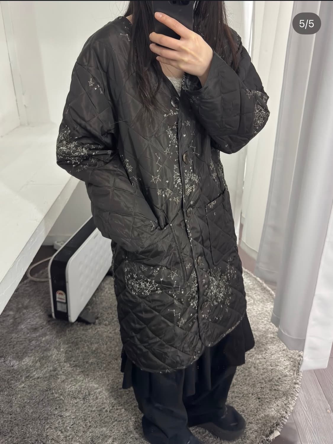 scolar star quilting jacket 상품이미지5