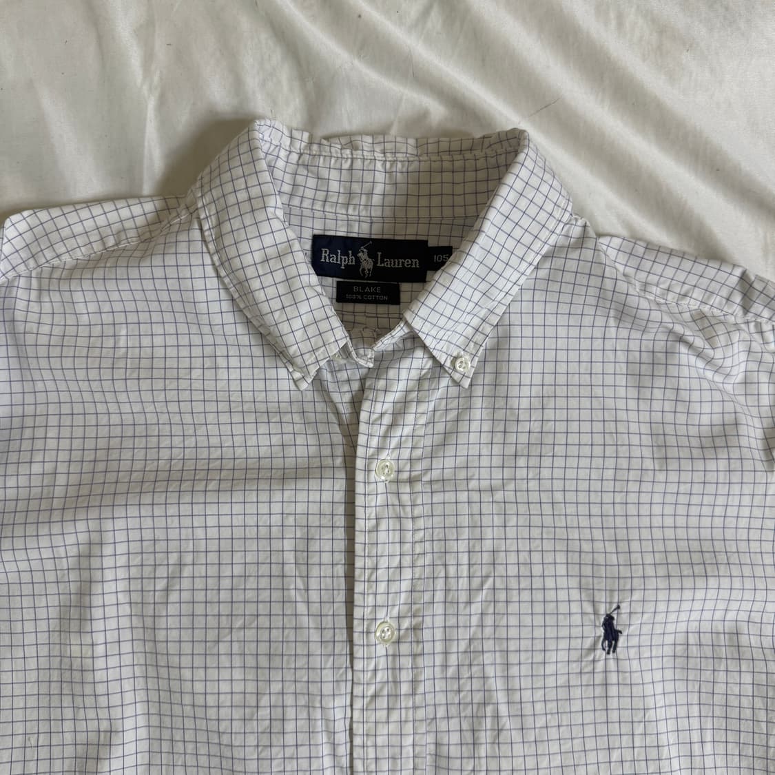 폴로 랄프로렌 체크 긴팔 셔츠 XL 상품이미지3