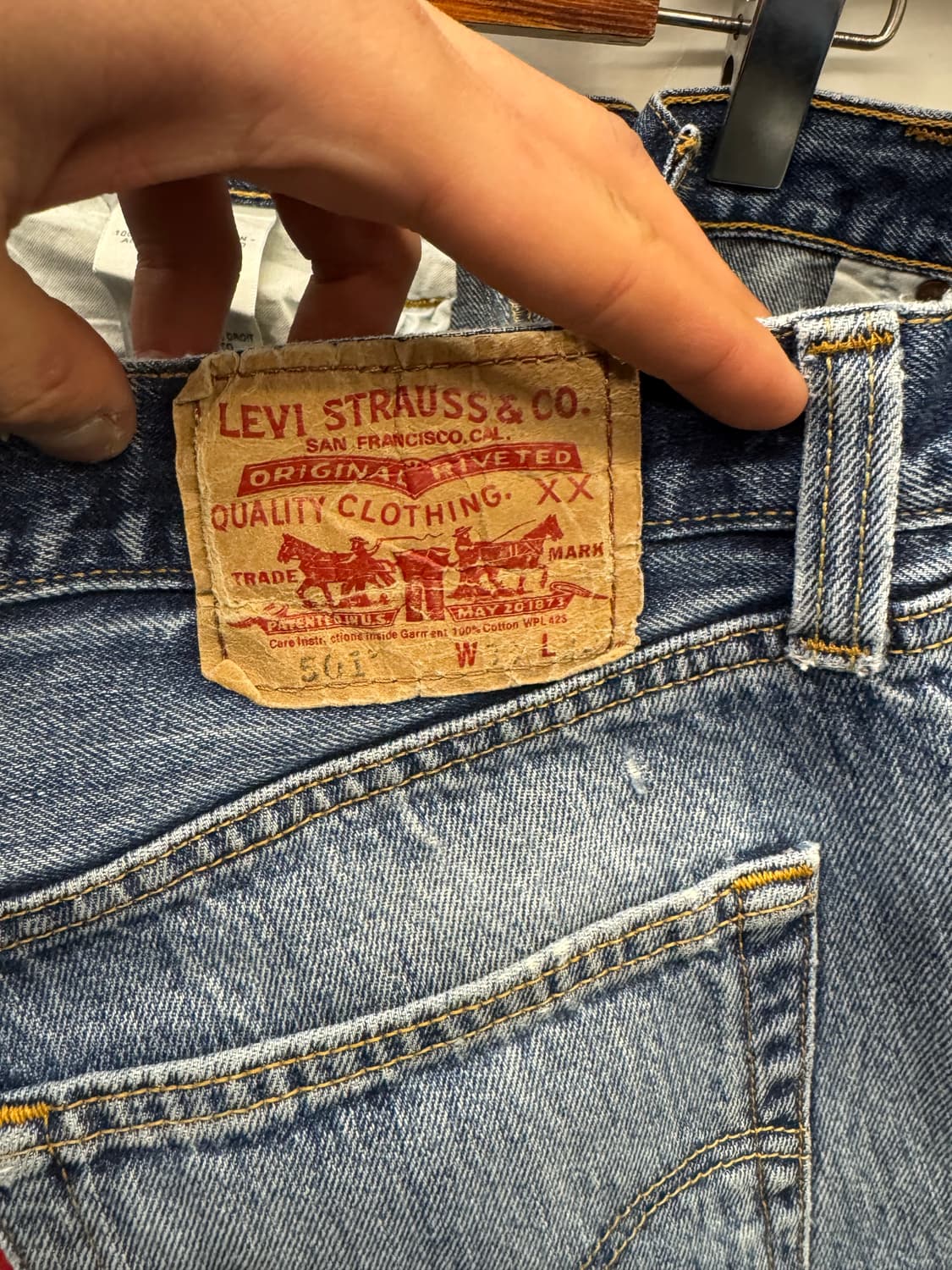 90‘s Levi’s 501 Straight Fit 상품이미지7