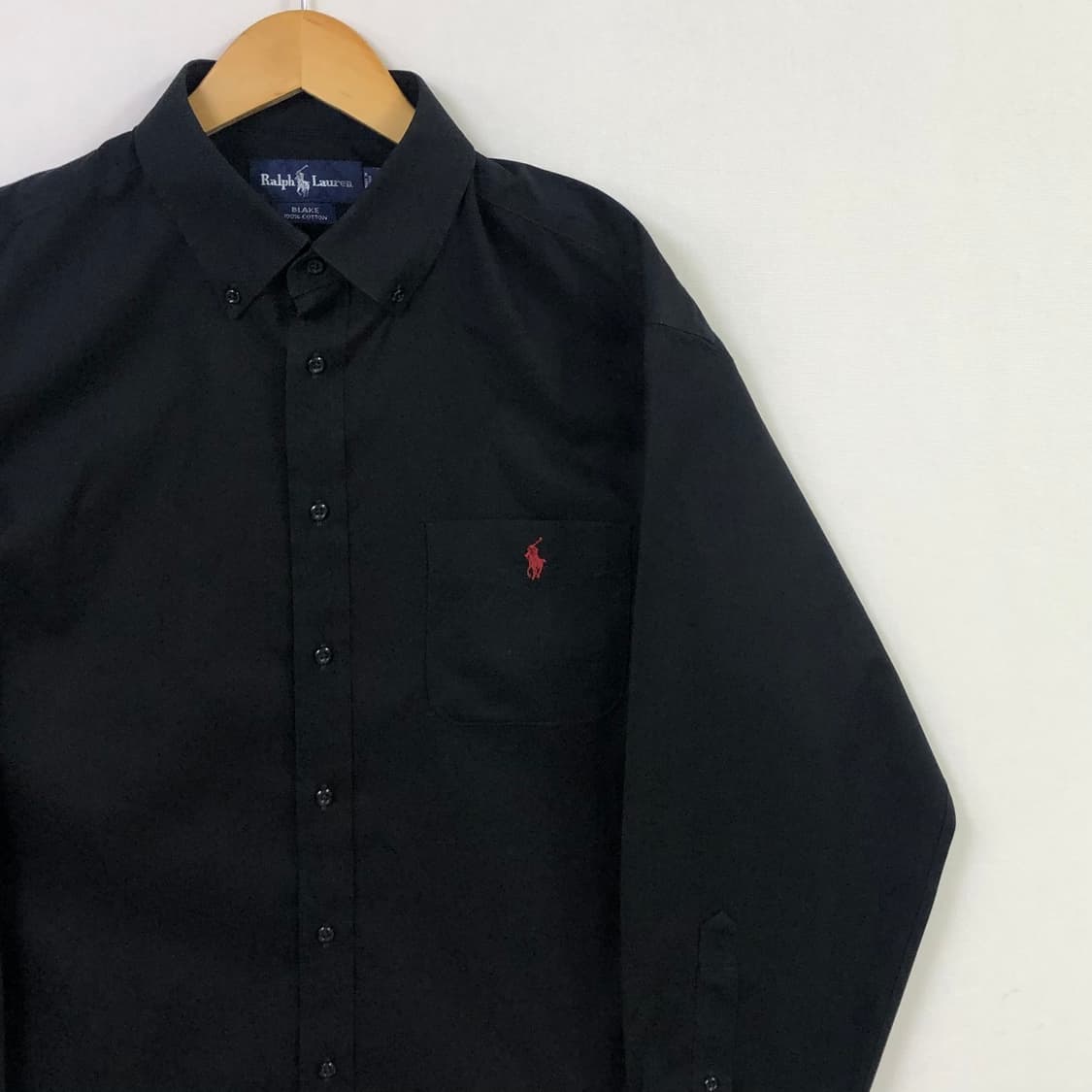 XL 폴로 블랙 셔츠 상품이미지1
