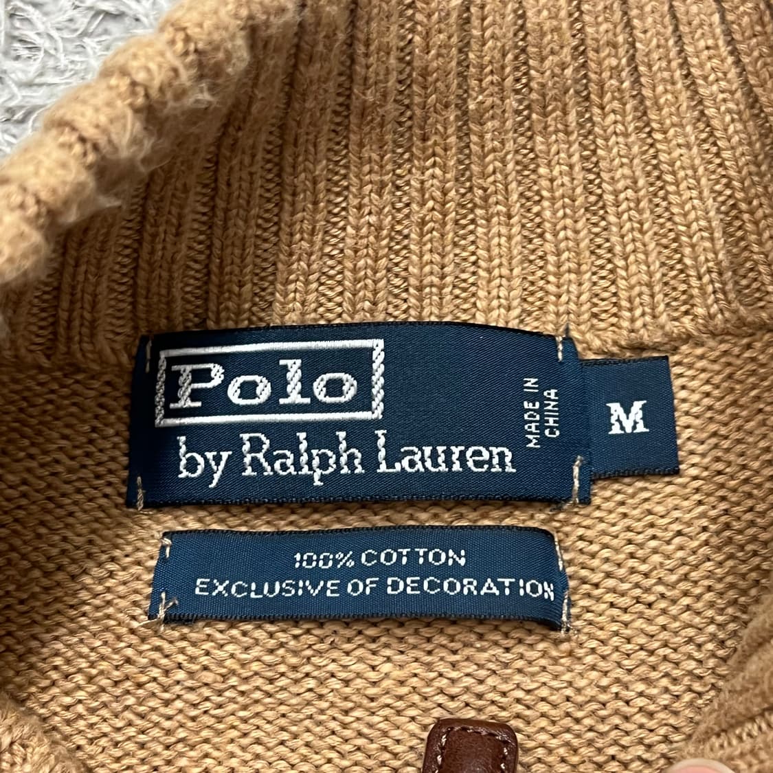 [95] 폴로 랄프로렌 반집업 니트 상품이미지3