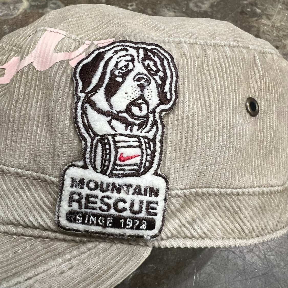 00s 나이키 빈티지 코듀로이 야구모자 군모 볼캡 모자 남여공용 상품이미지3