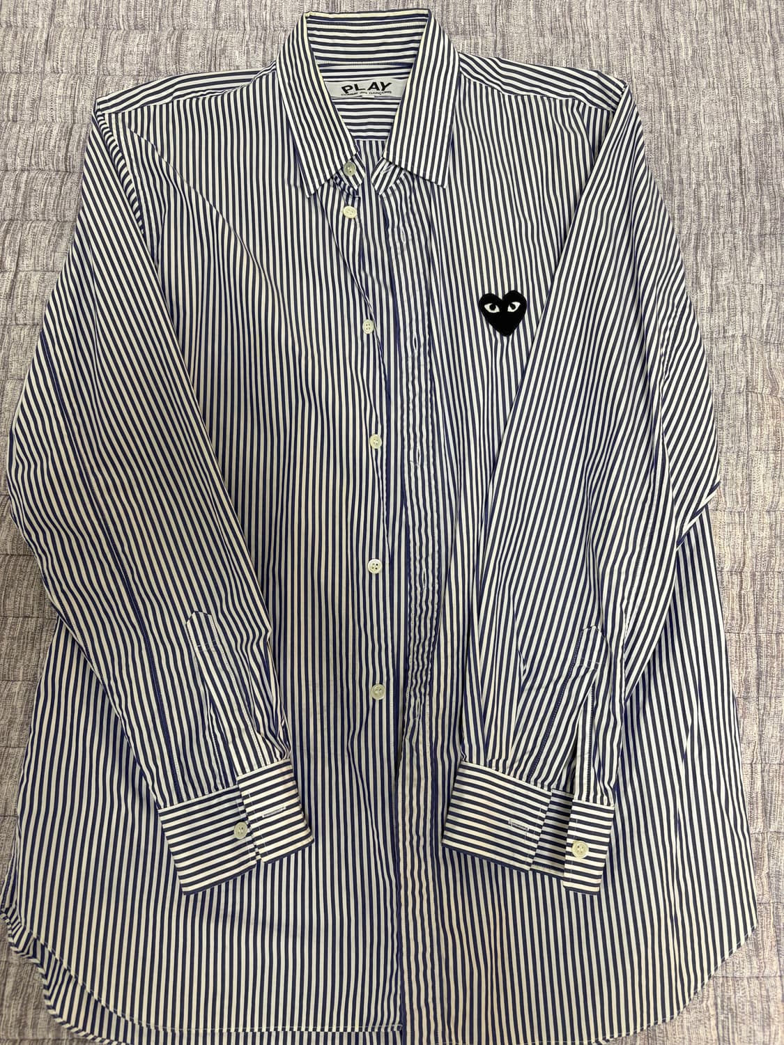 꼼데가르송 스프라이프 셔츠 상품이미지1