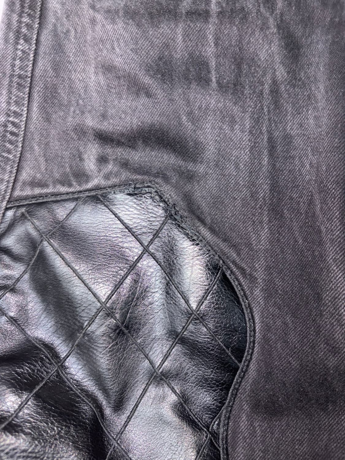 에모스탠스클럽 레더패치 바이커진 v1 상품이미지6