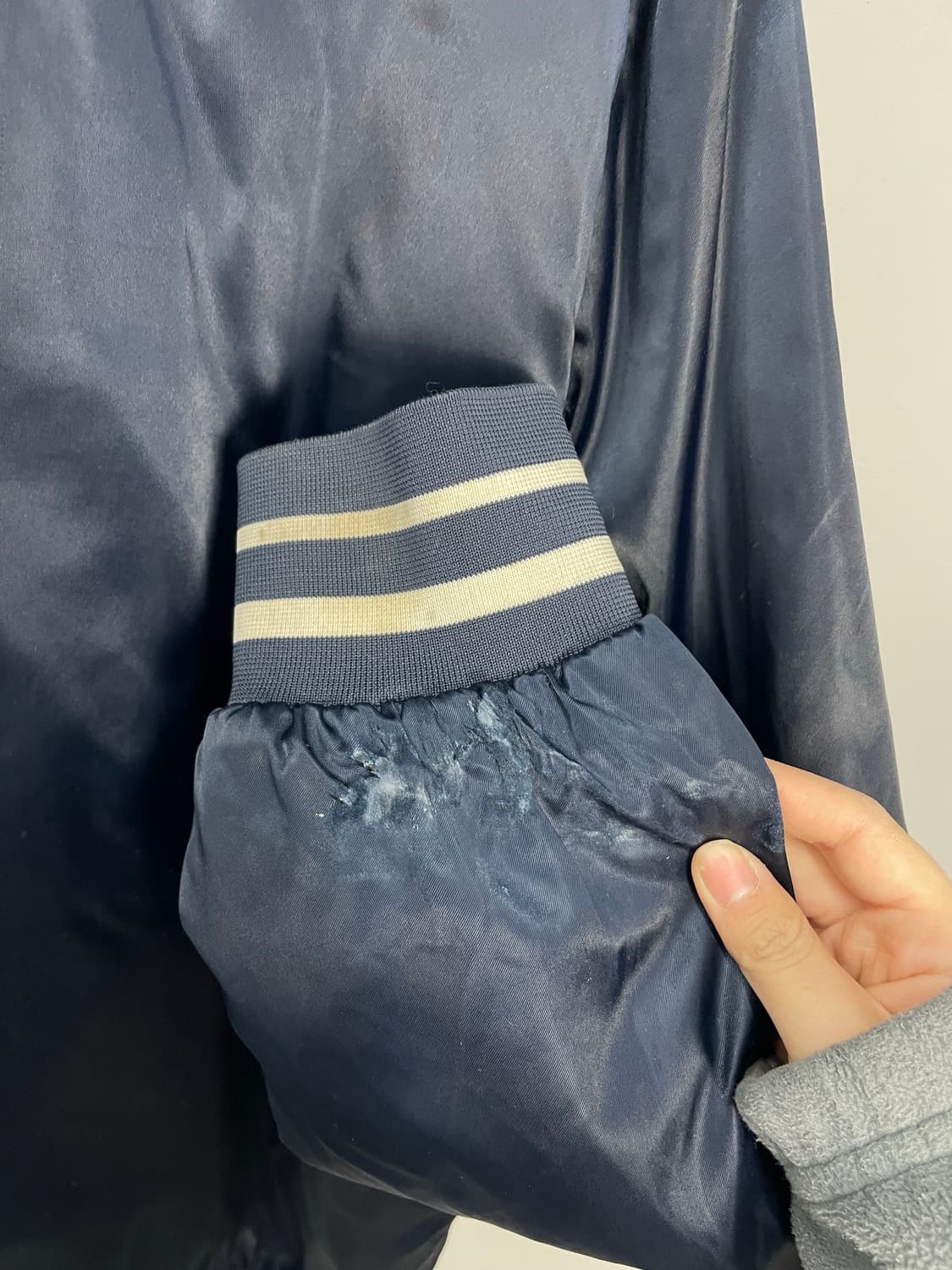 나이키 새틴 나일론 스타디움 바시티 자켓 H1185 상품이미지9