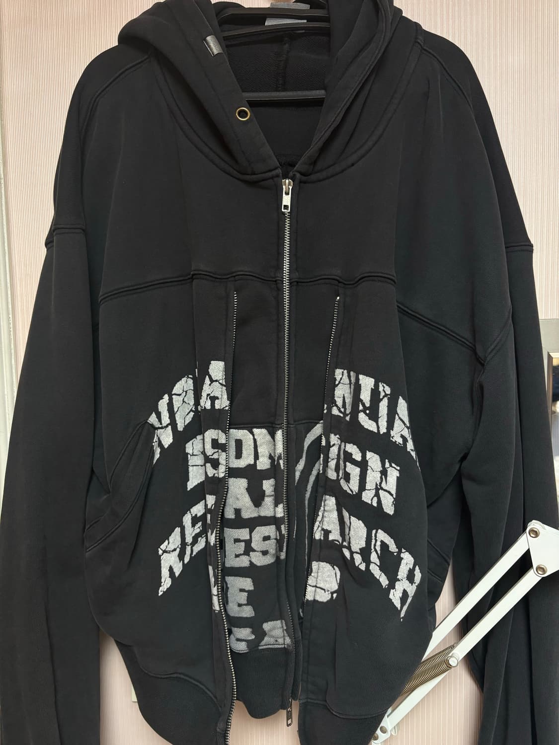 노매뉴얼 후드집업 판매합니다. 상품이미지3