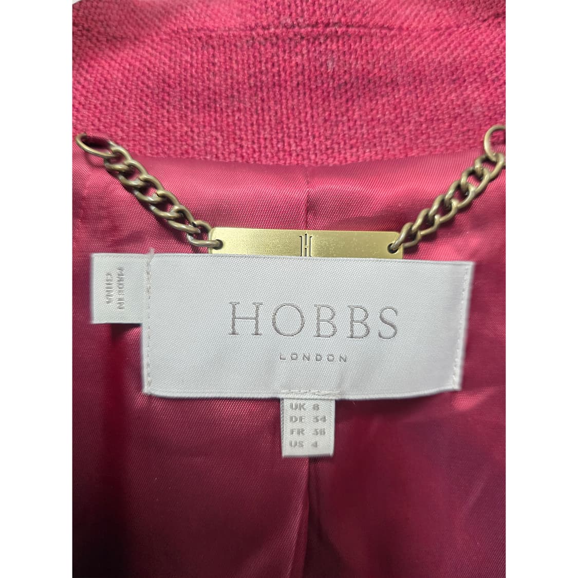 택포) M 홉스HOBBS 런던 코트 UK8 상품이미지2