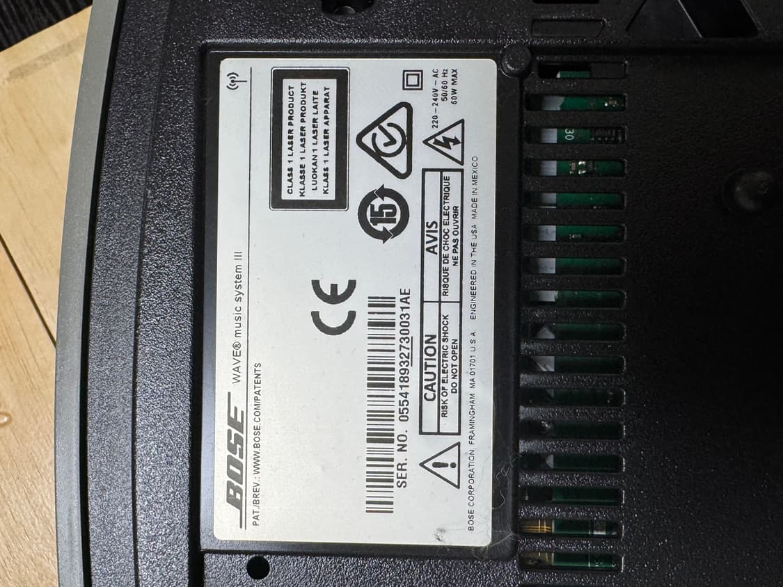 Bose music system 3스피커 상품이미지3