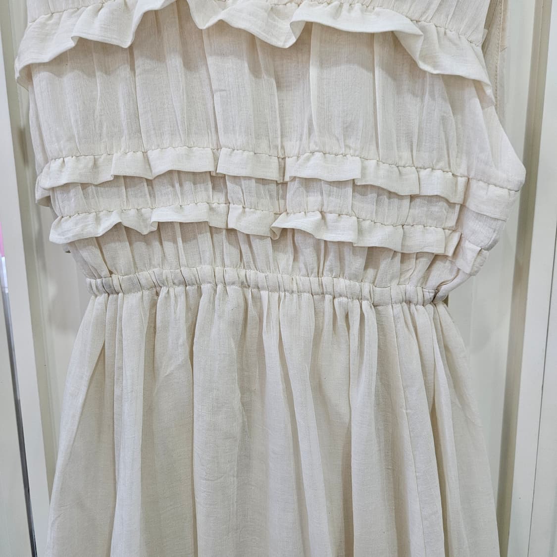 프릴 레이어드 원피스 상품이미지3